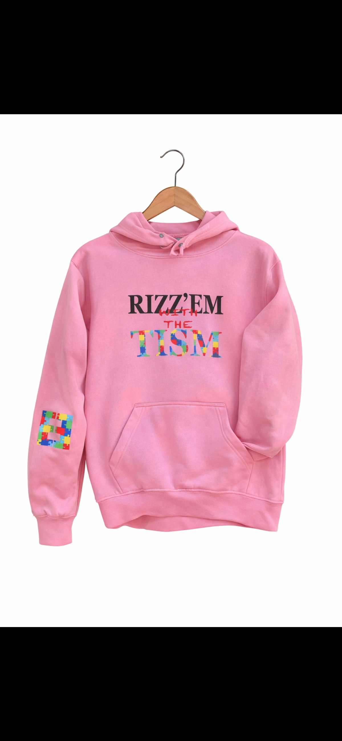 Pink Rizzem Hoodie (youth)