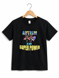 Adult super power tshirt (black)